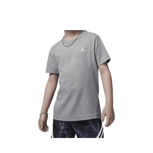 Image of Jordan Boy's Jumpman Air Emb T-Shirt, Carbon Heather, 4/5 Years