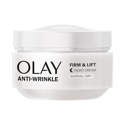 Image of Olay Anti-Wrinkle Firm & Lift Night Cream, Helps To Visibly Reduce Fine Lines & Wrinkles And Fights The Visible Signs Of Ageing, 50ml