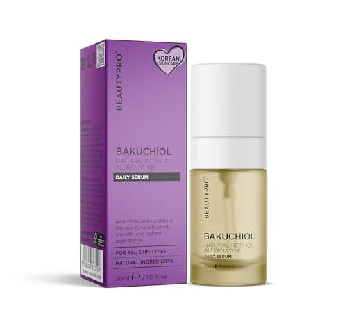 Image of BEAUTYPRO BAKUCHIOL Serum 30ml Natural Retinol Hydrating Formula Nourishing Korean Skincare Water-Free Vegan Ingredients Multi Award Winning Brand