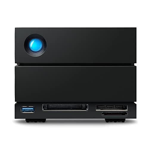 Image of LaCie 2big Dock RAID, 20TB, externe HDD, for PC Mac iPad & iPhone, Data Rescue Service (STLG20000400)