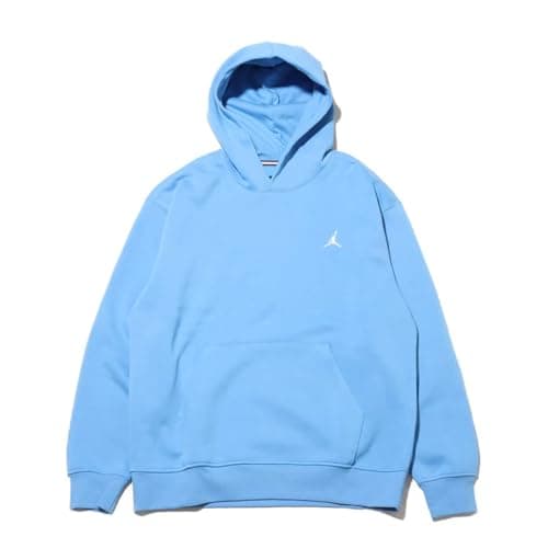 Image of Nike FV7281 010 Jordan Brooklyn Pullover Hoodie, Sweatshirt, Fleece Sportswear, Gym, Muscle Training, Black, 469 (Blue) Domestic Genuine Product, Brushed Lining, Men's, 469: Legend Blue/White, M