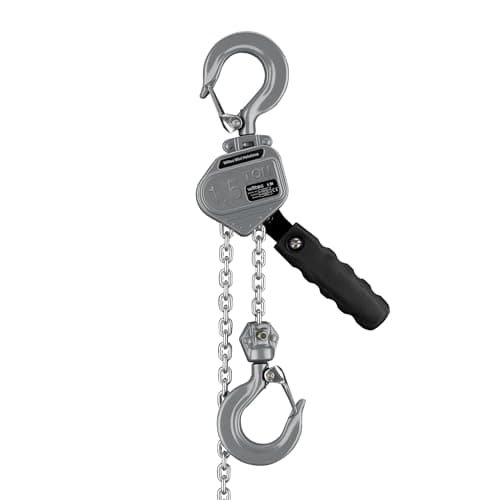 Image of Wiltec Lever Chain Hoist 1.5 Tonnes Lifting Height 1.5 m Equipment for Lifting and Lowering Heavy Loads in Workshops, Warehouses and Construction Sites, Manual Hoist