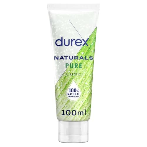 Image of Durex Lube, Naturals Pure, Intimate Pleasure, Water-Based,100 ml (Pack of 1)