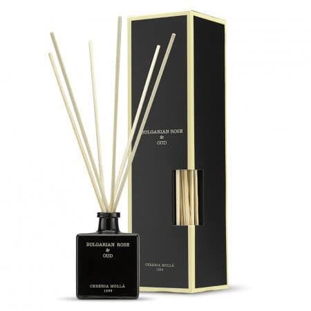 Image of Cereria Molla Bulgarian Rose & Oud 100 ml Reed Diffuser