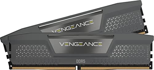 Image of CORSAIR Vengeance DDR5 32GB (2x16GB) DDR5 6000MHz CL30 AMD EXPO Intel XMP iCUE Compatible Computer Memory – Gray (CMK32GX5M2B6000Z30)