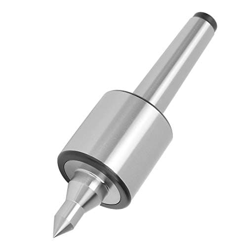 Image of Heavy Duty Live Center for MT2 High Accuracy Triple Bearing Live Center for Metal Lathe Turning Revolving High Wear Resistance Clamps