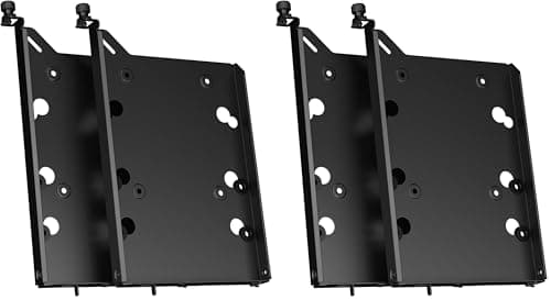 Image of Fractal Design CASE ACC HDD Tray Kit Type B Black Dual (Pack of 2)