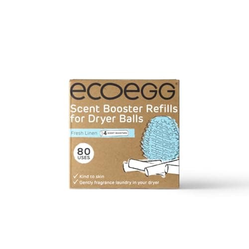 Image of Ecoegg Dryer Ball Scent Booster Refills | Hypoallergenic | Fresh Linen | 4 Fragrance Sticks