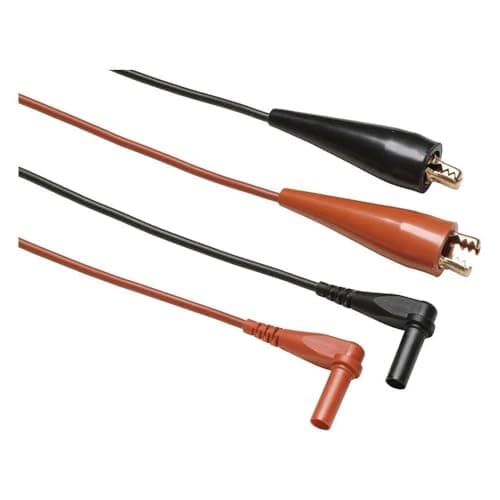 Image of Fluke TL28A Test Lead Set, 2 Way Clip, One Red/One Black