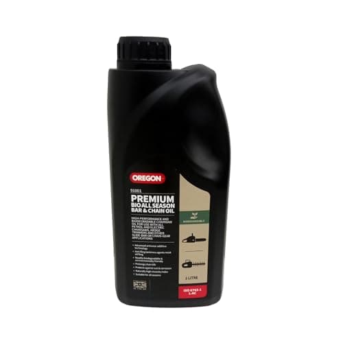 Image of Oregon Chainsaw Chain Oil, Lubricating Oil with Anti-Fling and Anti-Wear Formula, 96% Biodegradable, Ideal for Petrol and Electric Chainsaws and Other Equipment, Compatible with All Brands, 1L