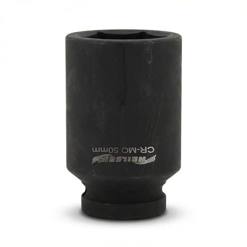 Image of Neilsen CT6564 1in Dr Deep Impact Socket 50mm - 6 Point Single Hex, Height 90mm
