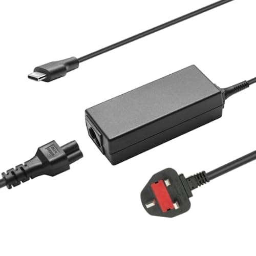 Image of HSXIRQA 100W USB C Universal Laptop Charger Fit for MacBook HP Dell Acer Asus Lenovo Thinkpad Google MSI LG Samsung Huawei, ROG Ally, Steam Deck, Chromebook Computer and All USB-C Devices
