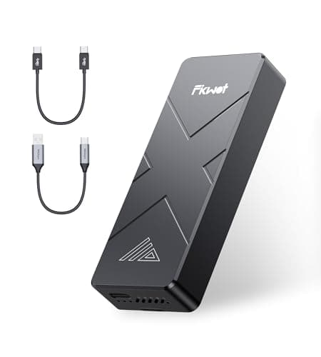 Image of 500GB External SSD, USB4 40Gbps Portable SSD 2TB with Cooling Fan, Up to 3700MB/s, External Solid State Drives Compatible with Mac mini, iPhone 15/16 Series, Tablets, MacBook, iPad, iMac, etc(FP110)