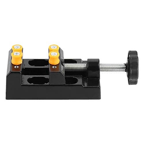 Image of Mini Vise Bench Clamp, Table Bench Vice for Jewellery, Nuclear Walnut, Watch Repair, Clip, DIY Sculpture, Crafts, Carving Tool