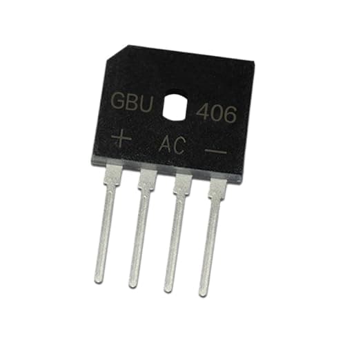 Image of ZXAOMMBEA 20/50/100/200/500Pcs GBU406 Bridge Rectifier GBU4J Stack 4A/600V(20Pcs)