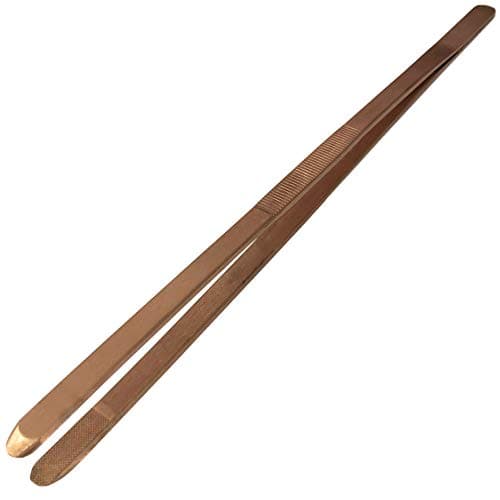 Image of Straight Copper TWEEZER Pickling & Acid Solutions 150mm Straight Tweezers Tool (90)