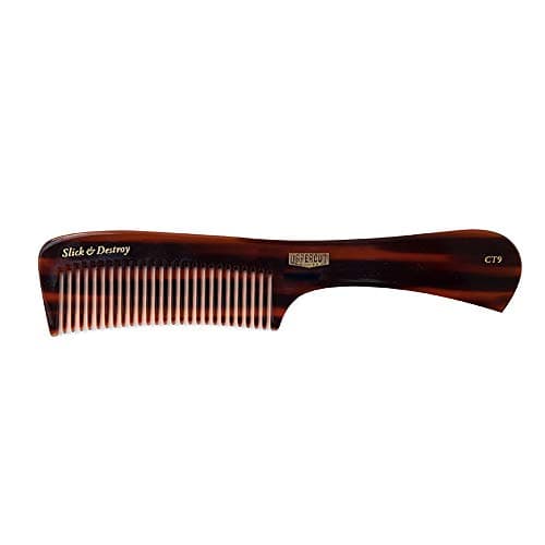 Image of Uppercut Deluxe CT9 Long Hair Styling Comb Men, Flat Handled Long Toothed Hair Comb