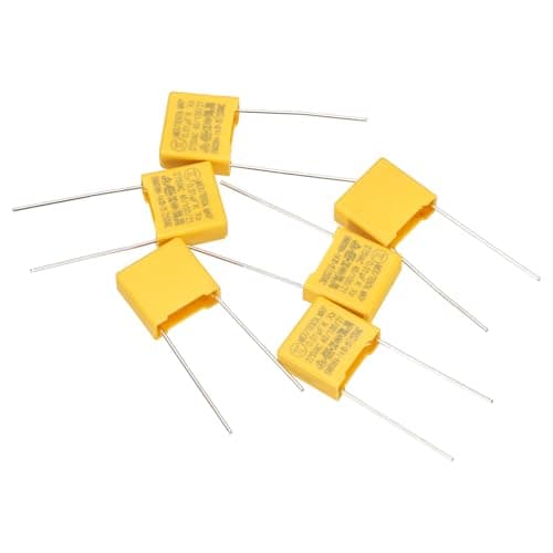 Image of PATIKIL 6Pcs 0.01uF 275V Polypropylene Safety Capacitor 12x11x5mm 10mm Pin Pitch
