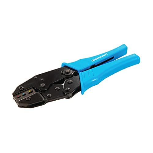 Image of Silverline Expert Ratchet Crimping Tool 220mm (633615)