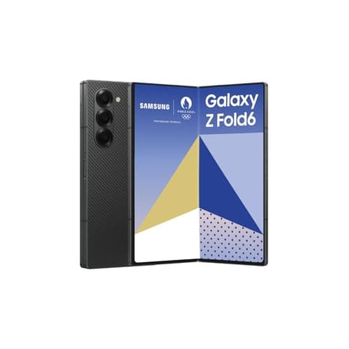 Image of Samsung Galaxy Z Fold6 5G, 256GB, Crafted Black (Renewed)
