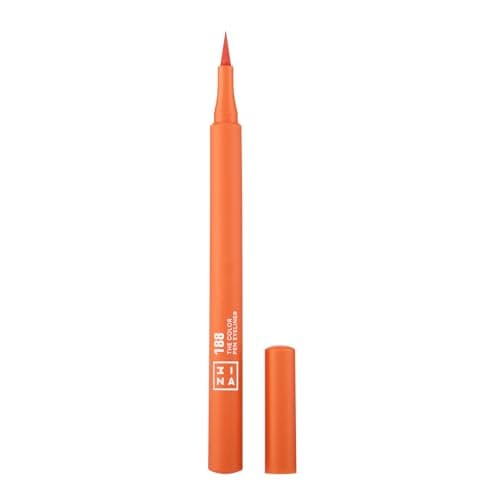 Image of 3INA MAKEUP - The Color Pen Eyeliner 188 - Orange Liquid Eyeliner - 10h Longwear Smudge-proof Formula for Sensitive Eyes - Ultra Precise Felt Tip Matte Liner - Bold Pigmentation - Vegan - Cruelty Free