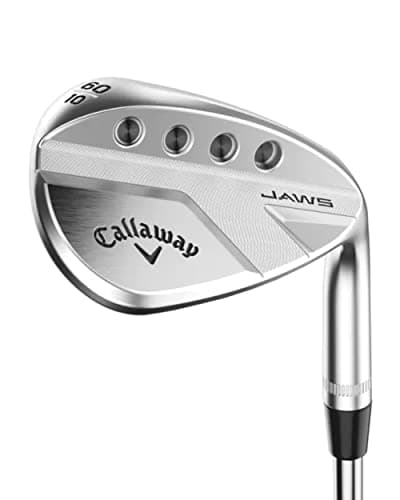 Image of Callaway Golf Jaws Raw Wedge (Chrome Full Toe, 58 Degree (Right Hand), J Grind, 10* Bounce, Graphite Shaft)