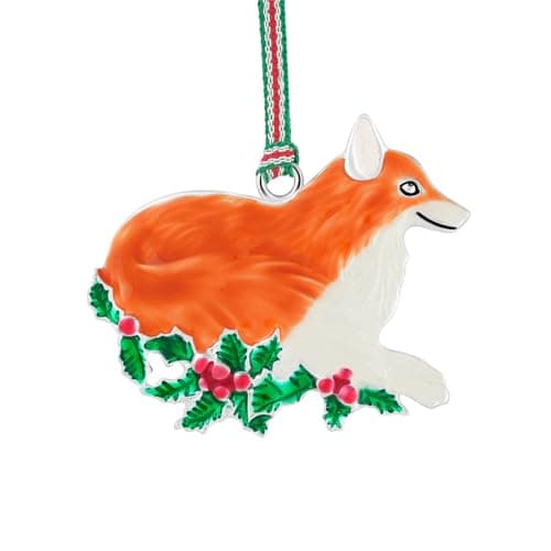 Image of Newbridge Silverware LS326 Woodland Fox Christmas Tree Decoration