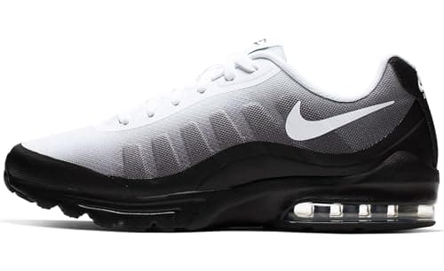 Image of NIKE Men's Nike Air Max Invigor Print Running Shoes, Black Black White Cool Grey 010, 6 UK