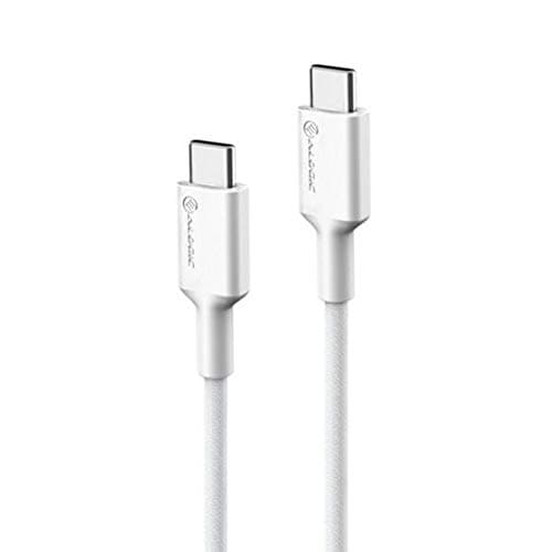 Image of ALOGIC Elements Pro USB 2.0 USB-C to USB-C Cable 1m White - 5A/ 480Mbps