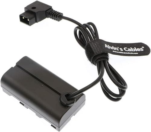 Image of Alvin's Cables NP F550 Dummy Battery to D-Tap Power Cable for Sony NP F570 NP F970 Atomos Shinobi Atomos Ninja Monitor SmallHD Focus 7