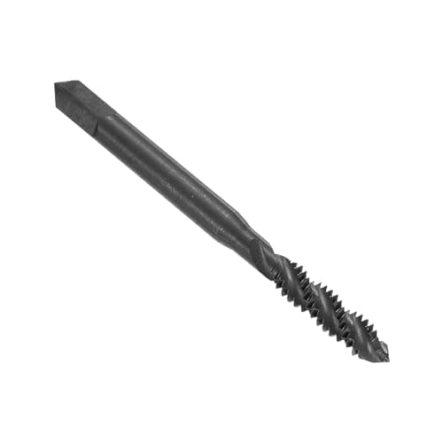 Image of sourcing map Spiral Flute Thread Taps 12-24 UNC 2B Machine Threading Tap Bit, Nitrided Coated Screw Tapping Repair Tool, M2 High-Speed Steel (HSS)