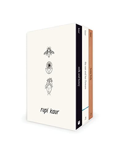 Image of Rupi Kaur Trilogy Boxed Set: milk and honey, the sun and her flowers, and home body