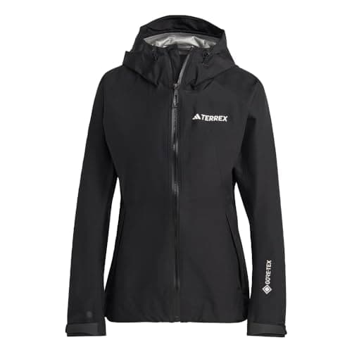 Image of adidas Terrex Xperior Gore-TEX Paclite Rain Jacket Women's, Black, Size L
