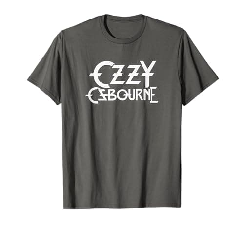 Image of Ozzy Osbourne White Logo T-Shirt
