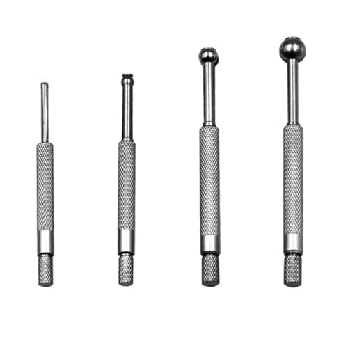 Image of UKCOCO 4pcs 3-13mm Small Hole Gauge Set Telescoping Full Round Spherical Shaped Hardened Bore Gauge