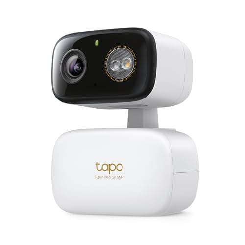 Image of Tapo 3K 5MP Wired Pan/Tilt Indoor/Outdoor Security Camera, Free Person/Vehicle/Baby Cry Detect & 360° Motion Track, Color Night, SD/Cloud, Wrks w/Alexa & Google Home, 2.4 GHz WiFi, HybridCam 360