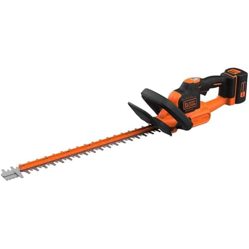 Image of BLACK+DECKER Hedge Trimmer, 36V 55cm 22mm Gap Saw Blade (2Ah Loaded)