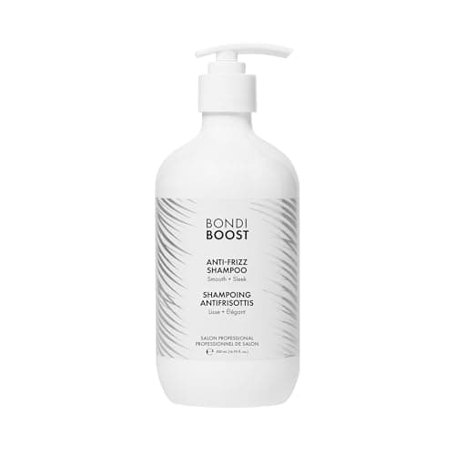 Image of BondiBoost Anti-Frizz Smoothing Shampoo - Sulphate-Free, Aloe-Based Formula with Hyaluronic Acid, Argan & Triple Blend of Nutrients for Sleek, Shiny Hair - Vegan & Cruelty-Free, 300ml