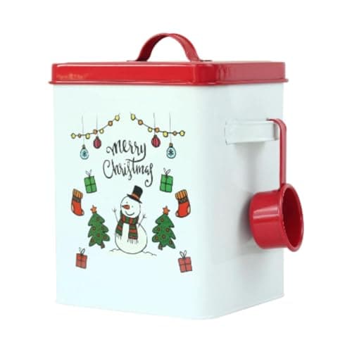 Image of Pitycbo Washing Powder Can with Spoon, Square Paint Bucket for on The Go,