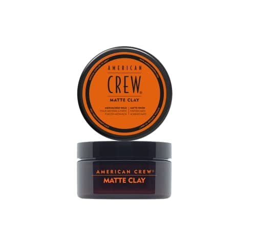 Image of American Crew Texturising Matte Clay with Medium Hold and Low Shine, Gifts for Men, for Control and Definition, Non-Greasy formula, Hair Styling for Men - 85 g