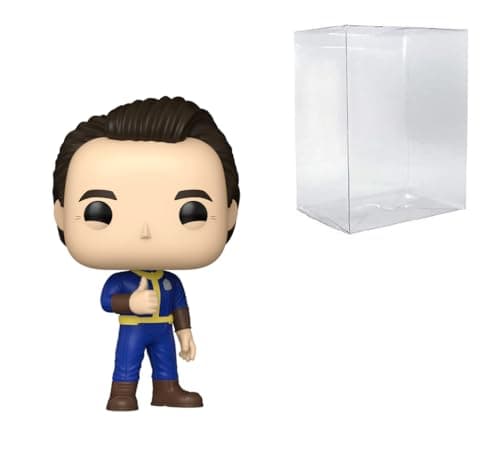 Image of POP! Television: Fallout - Cooper Howard (Vault Boy) Chase #1767 Bundled with Compatible Box Protector Case