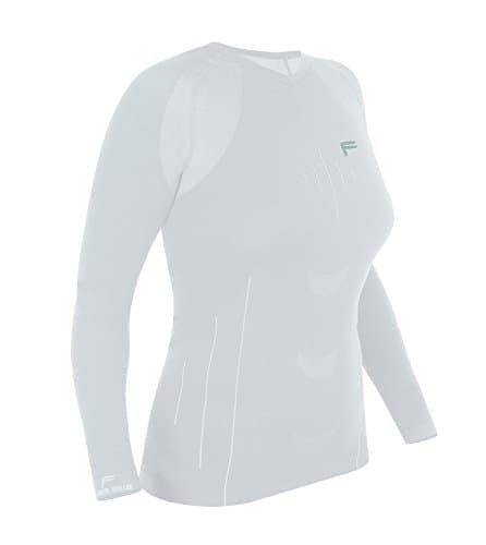 Image of F-Lite Women's Megalight 140 Long Shirt - White, Large