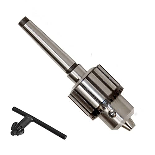 Image of PSI Woodworking Products TM31 1/2-Inch Drill Chuck with #1 Morse Taper Arbor (1/2" 1MT)