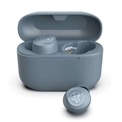 Image of JLab Go Air Pop+ True Wireless Earbuds, In Ear Headphones, Bluetooth Earphones, 35H Playtime Ear Buds, Bluetooth Earbuds with Microphone, USB-C Charging Case, Dual Connect, EQ3 Sound, Slate