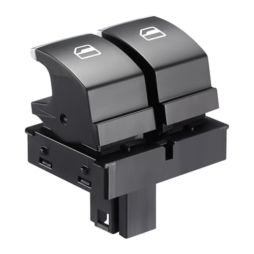 Image of GEARLEADER Car Electric Power Window Switch 5K3959857 Driver Side Lift Switch Control for VW Golf MK5 MK6 Tiguan Passat Caddy 2 Door 5K3959857A