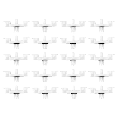 Image of ECSiNG 20pcs Body Trim Clips Replacement Part 7L0853547A 95555954700 Compatible with VW Touareg Compatible with Porsche Cayenne 2002-2010