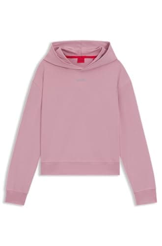Image of HUGO Women's Shuffle_Hoodie 10249155 01 Loungew_Sweatshirt, Open Pink, L
