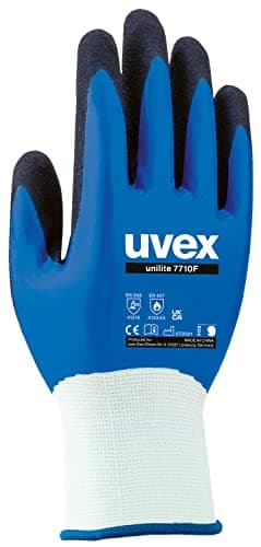 Image of Uvex unilite 7710F: Fully coated multi-purpose gloves for heavy-duty work - Size 8