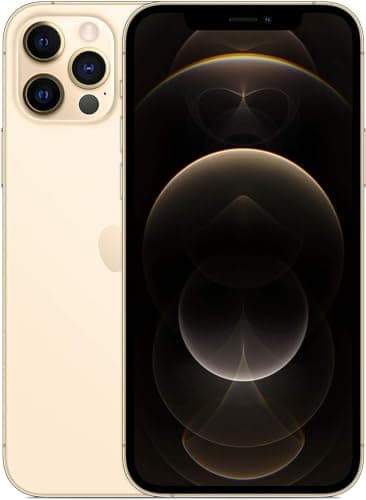 Image of Apple iPhone 12 Pro, 128GB, Gold (Renewed)