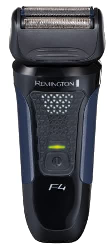 Image of Remington F4 Men's Electric Shaver (Cordless, Wet & Dry, Foil Shaver, Flexible Cutting with Pivoting Head, Pop-up Detail Trimmer, 3-Day Stubble Styler Guard, 50-Minute Usage, 4-Hour Charge) F4002